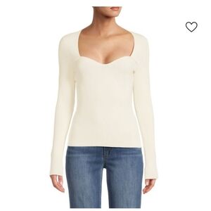 Veronica Beard Gladys Ribbed Pullover - M